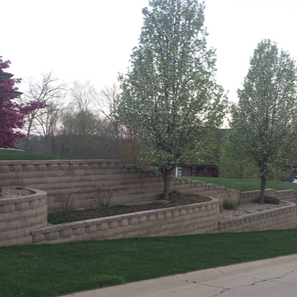 Retaining Walls Minger Mowing & Landscaping Inc Landscaper in
