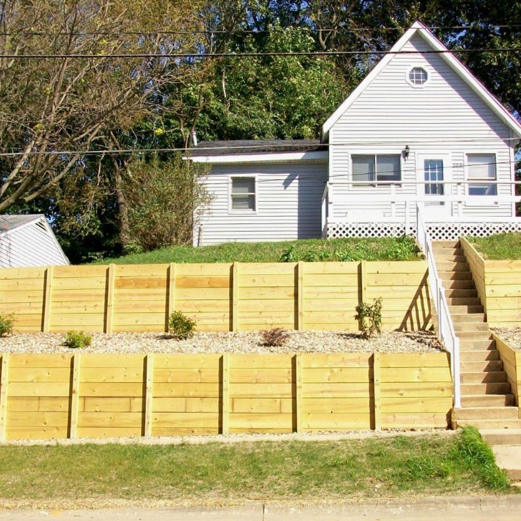 Retaining Walls Minger Mowing & Landscaping Inc Landscaper in